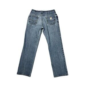 Vintage Carhartt Jeans Womens Size 8 Blue Denim - Relaxed Fit 8x31.5 | Excellent
